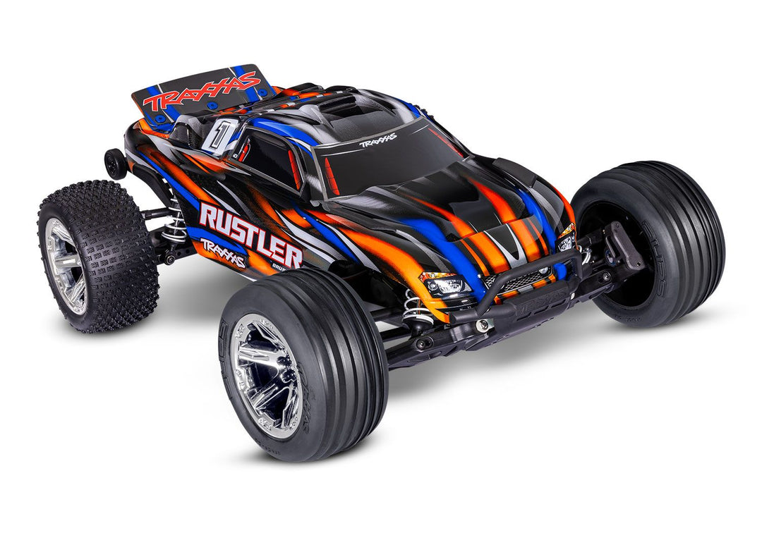 Rustler® Brushless BL-2s™ 1/10 Scale Stadium Truck. Ready-To-Race® Traxxas #37354-4
