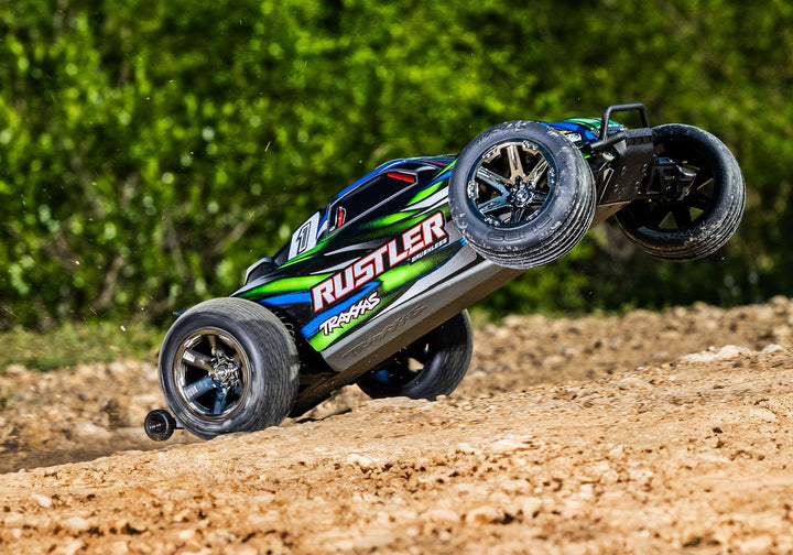 Rustler® Brushless BL-2s™ 1/10 Scale Stadium Truck. Ready-To-Race® Traxxas #37354-4