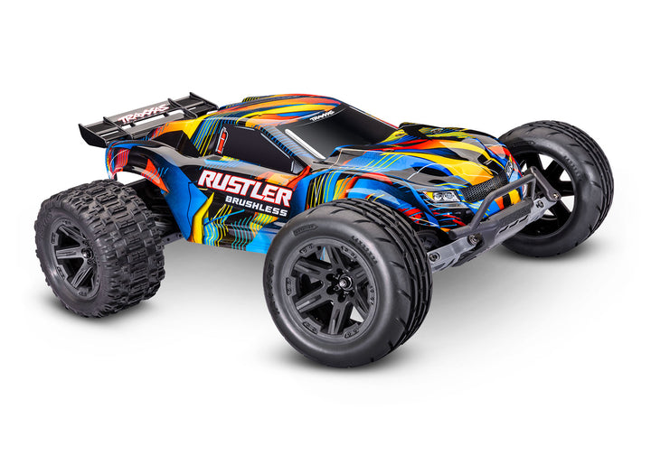 Rustler 2WD stadium truck with VX3 ESC and V3200 motor Traxxas 37454-4