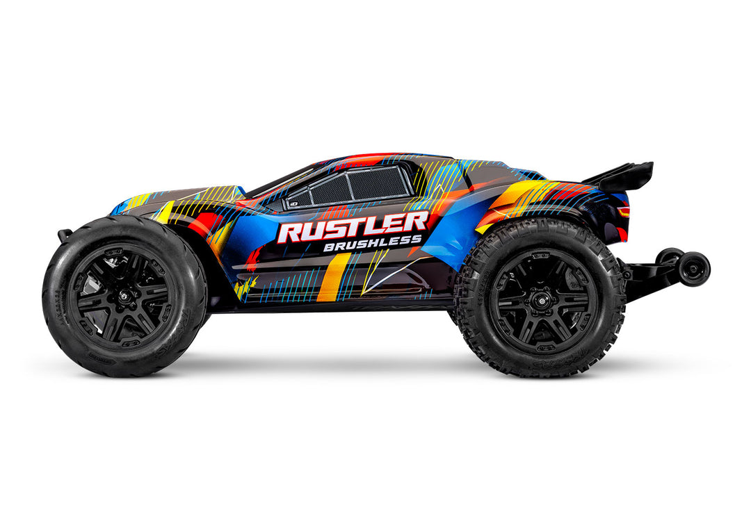Rustler 2WD stadium truck with VX3 ESC and V3200 motor Traxxas 37454-4