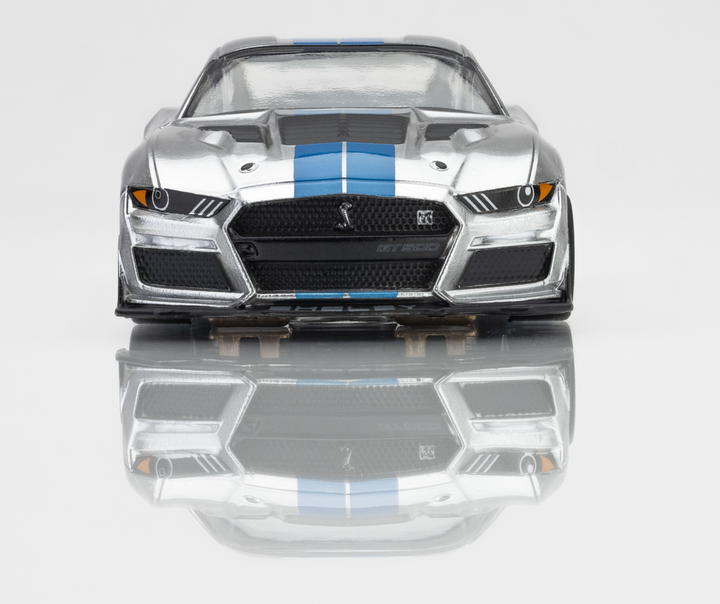 Mustang GT500KR 2022 Silver/Blue AFX #22099