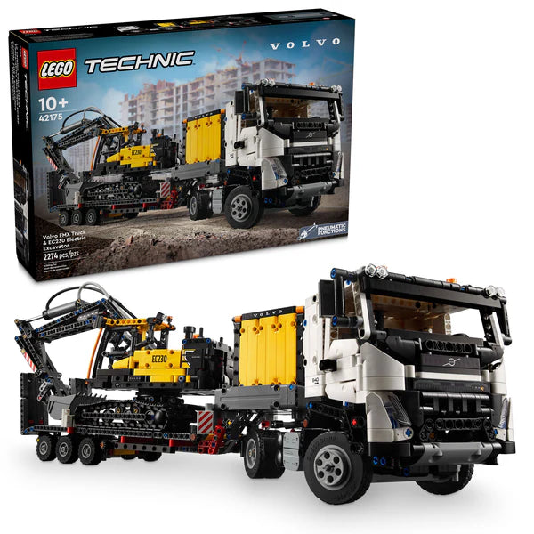 42175 Volvo FMX Truck & EC230 Electric Excavator LEGO
