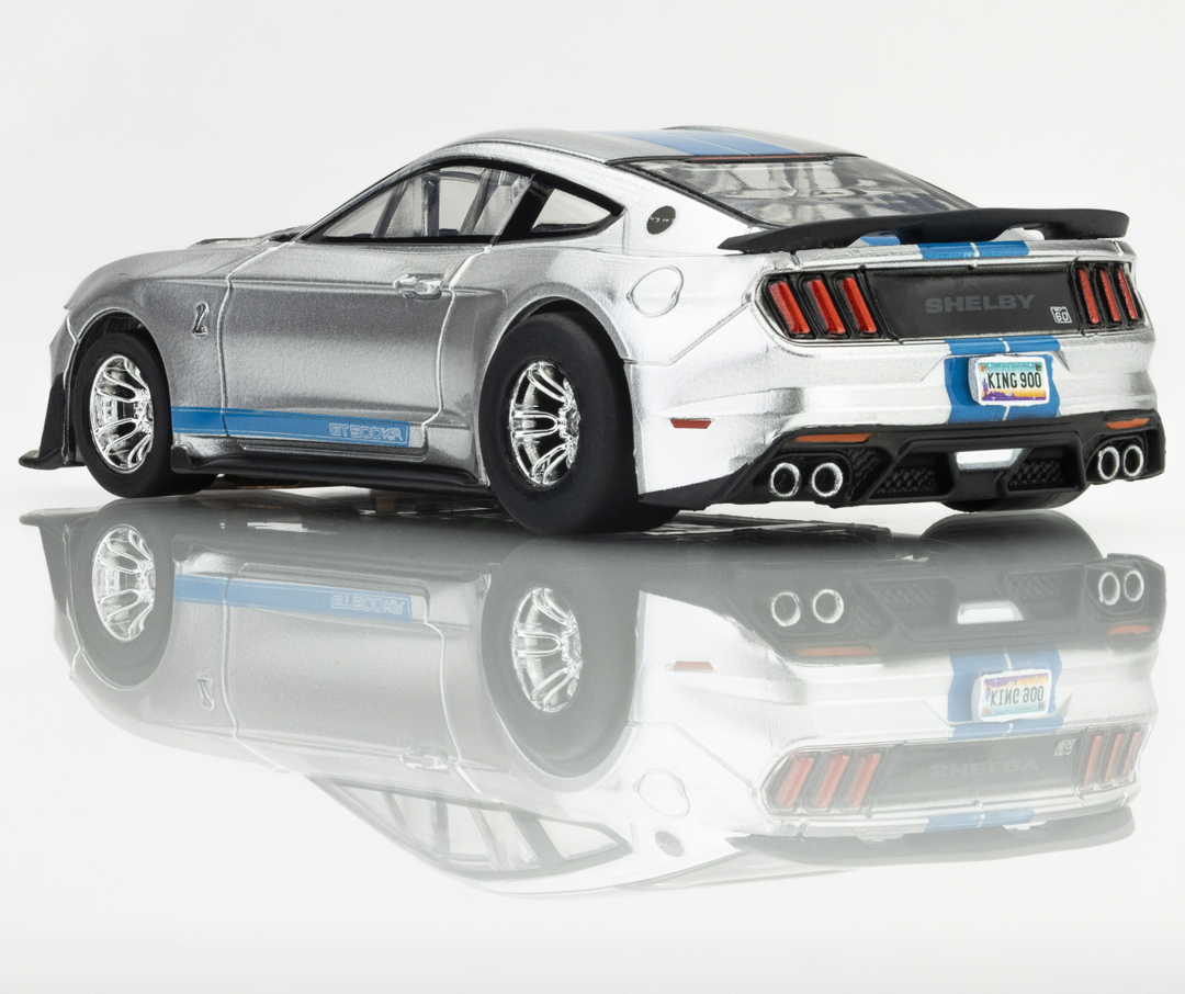 Mustang GT500KR 2022 Silver/Blue AFX #22099