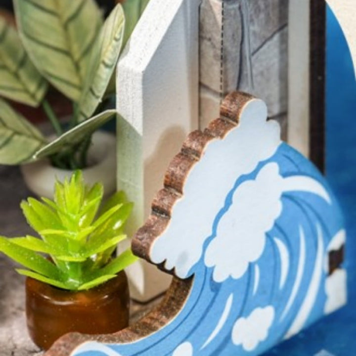 Sea Holiday Restaurant, Super Mini Houses - Little Warm Spaces Robotime DS039