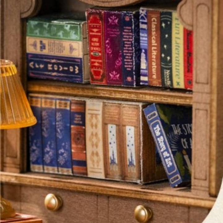 The Muse Bookshop, Super Mini Houses - Little Warm Spaces Robotime DS040