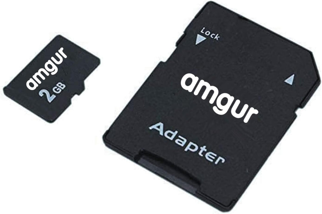 HBSMEMORY  2GB microSD Memory + SD adapter