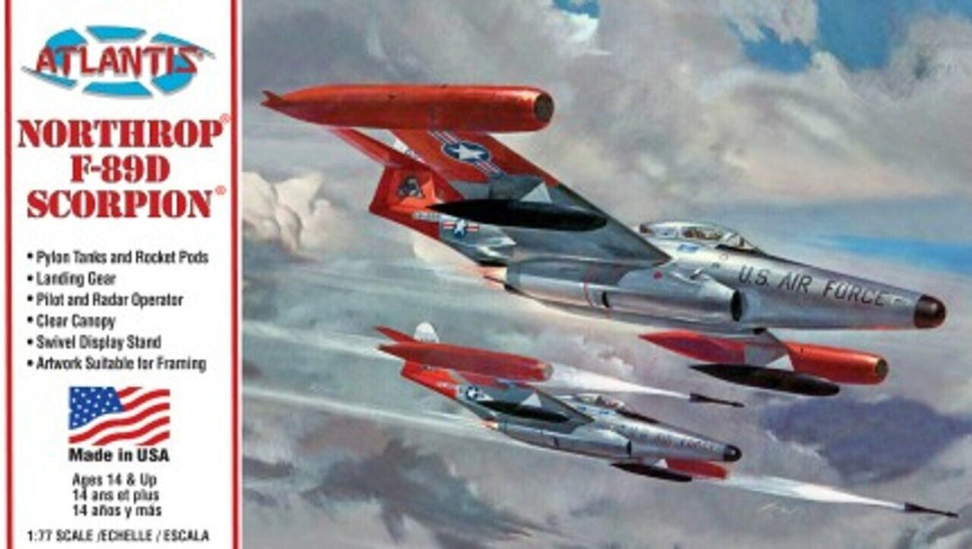 1/77 Atlantis Northrop F-89D S