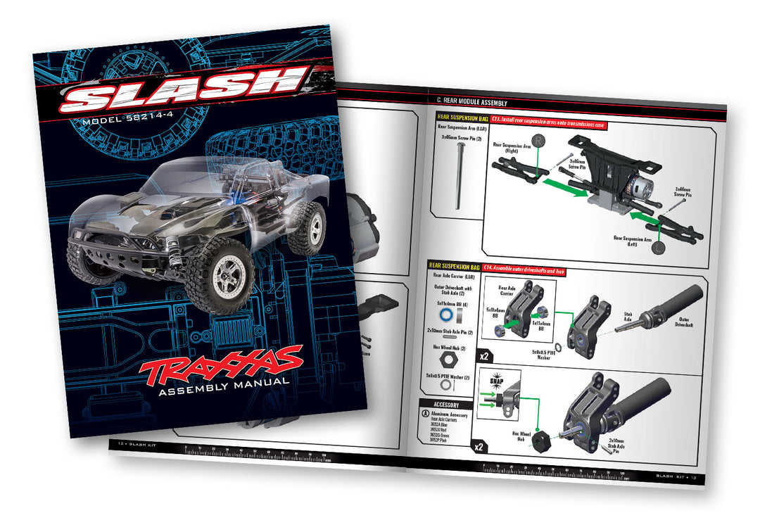 Slash 2WD Unassembled Kit Traxxas #58214-4