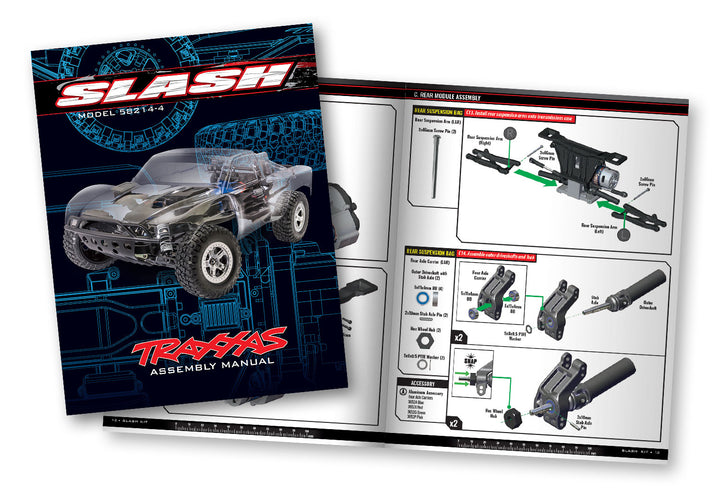 Slash 2WD Unassembled Kit Traxxas #58214-4