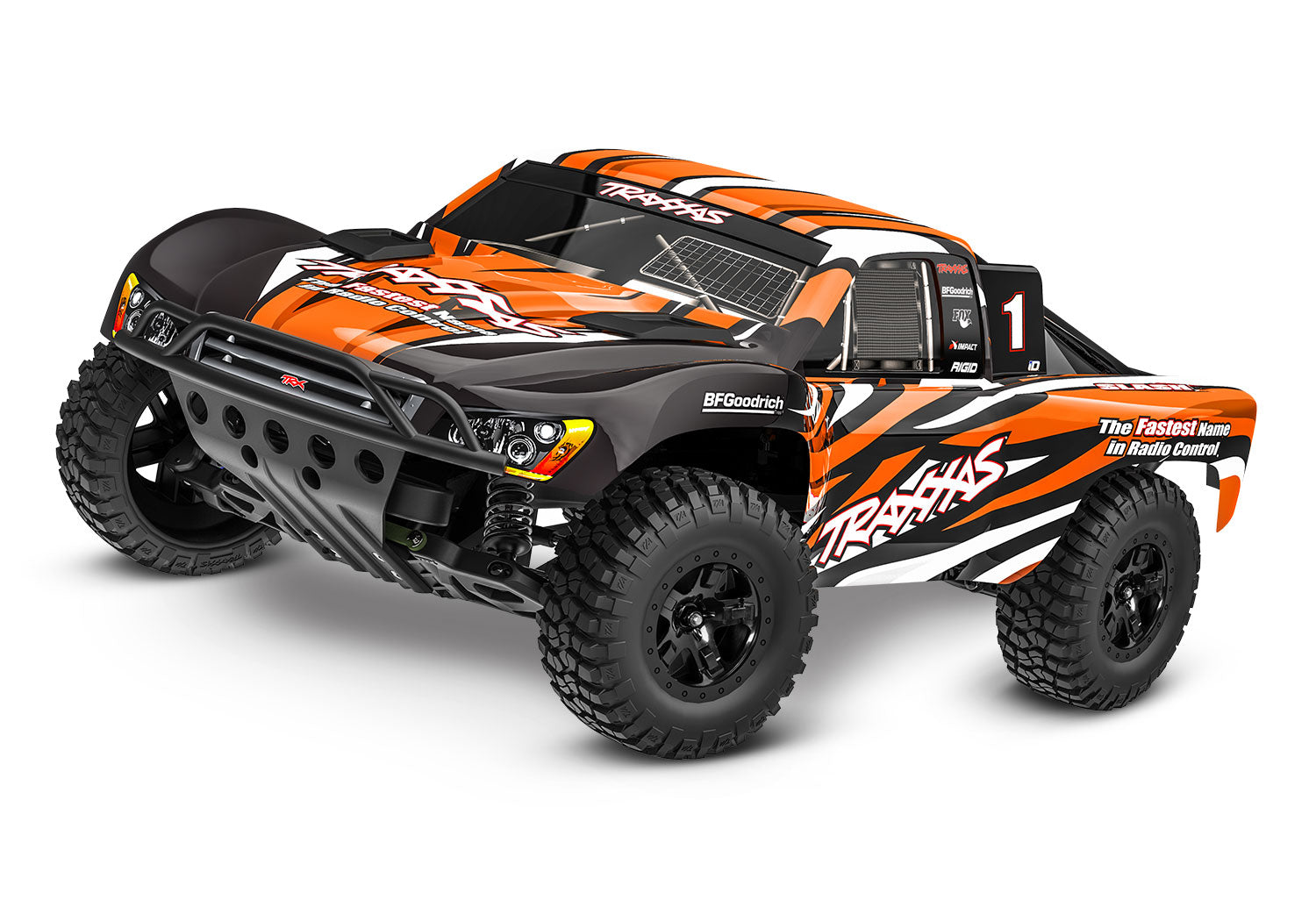 Slash 2WD Truck HD w/USB-C Charger and Battery, Traxxas #58234-8