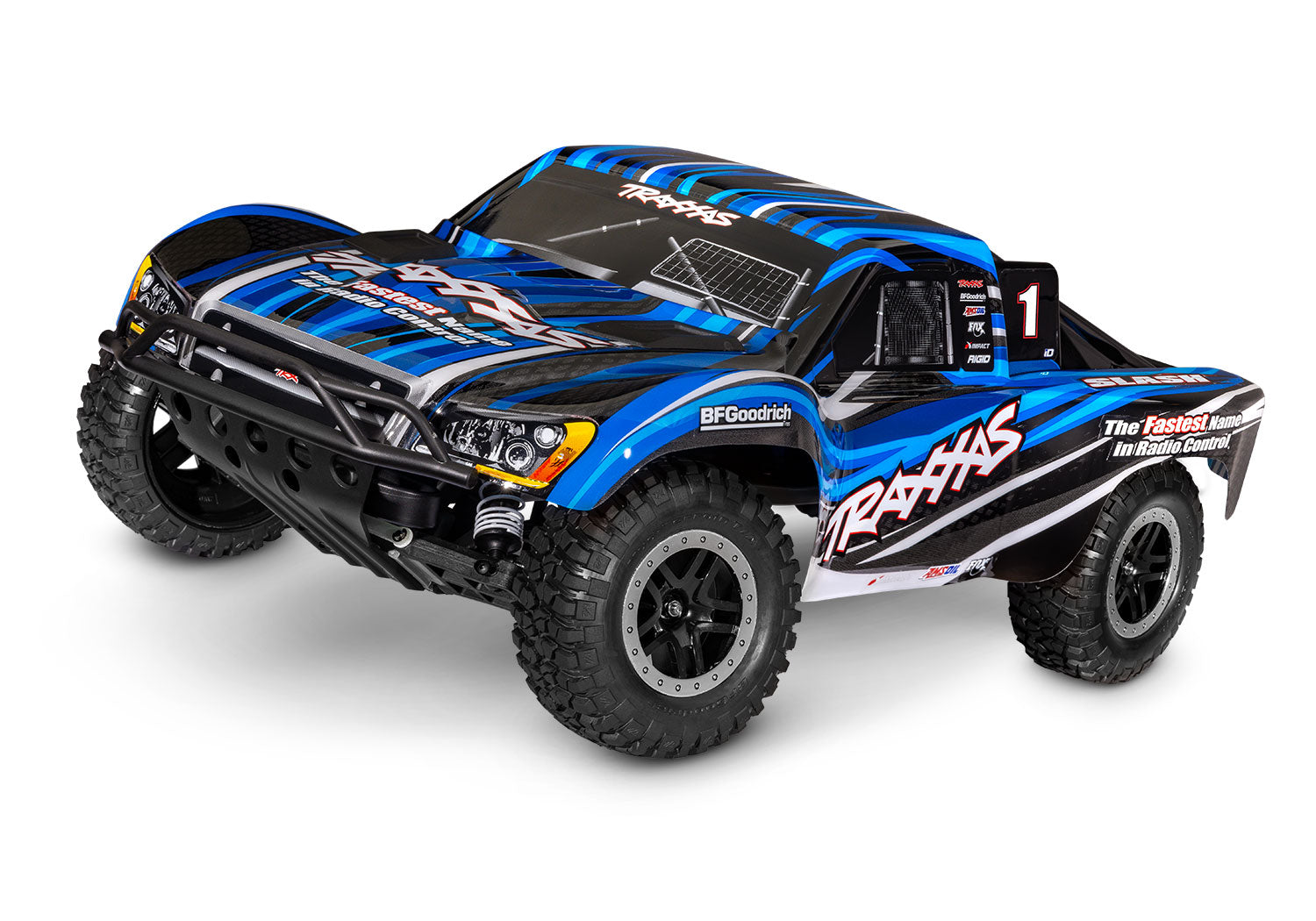 Slash 2WD Truck HD w/USB-C Charger and Battery, Traxxas #58234-8