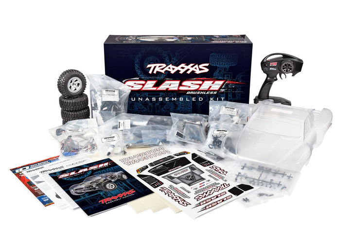 Slash 2WD Unassembled Kit: Brushless BL-2s™ 1/10 scale 2WD Short Course Racing Truck Traxxas #58314-4