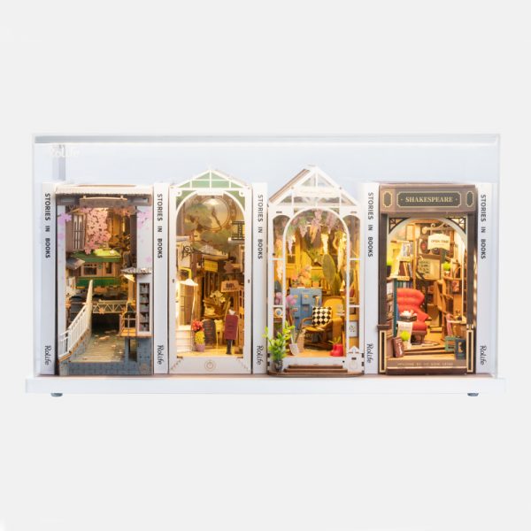 Rolife Bookstore DIY Book Nook Shelf Insert Kit Robotime TGB07