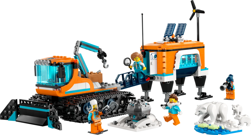 60378 Arctic Explorer Truck and Mobile Lab LEGO
