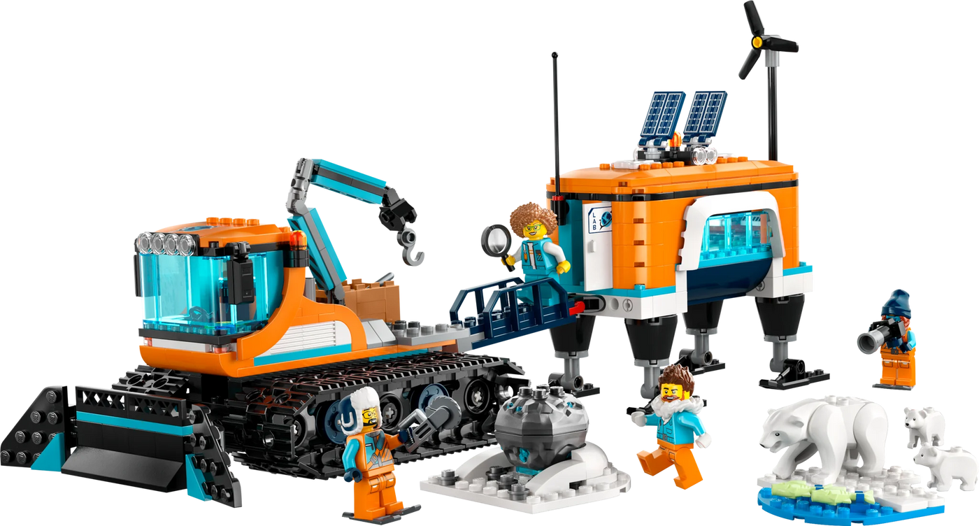 60378 Arctic Explorer Truck and Mobile Lab LEGO