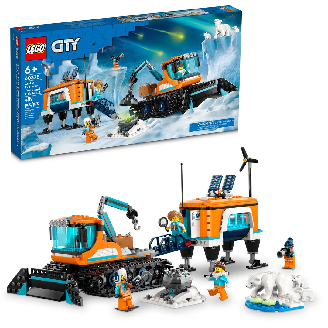 60378 Arctic Explorer Truck and Mobile Lab LEGO
