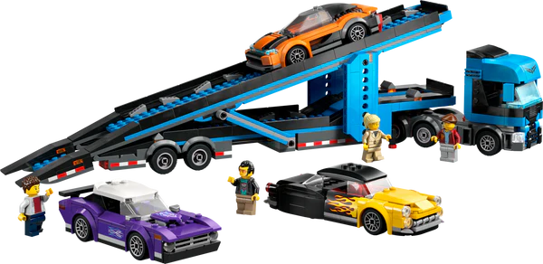 60408 Car Transporter Truck with Sports Cars LEGO
