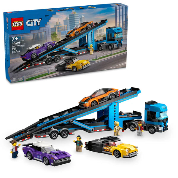 60408 Car Transporter Truck with Sports Cars LEGO
