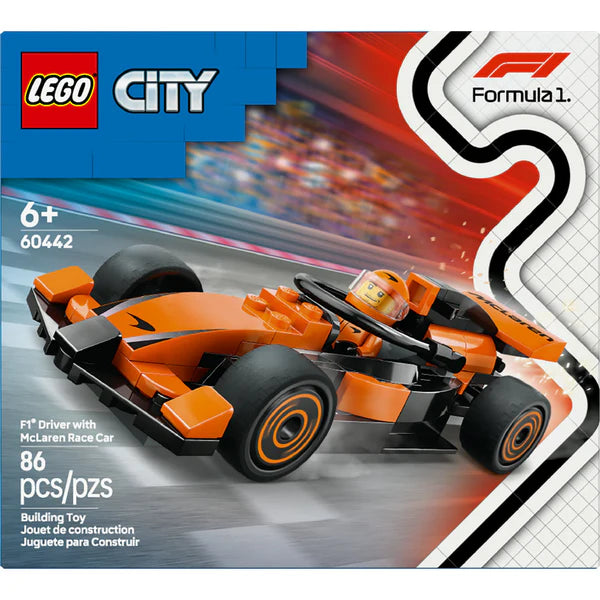 60442 F1 Driver with McLaren Race Car LEGO