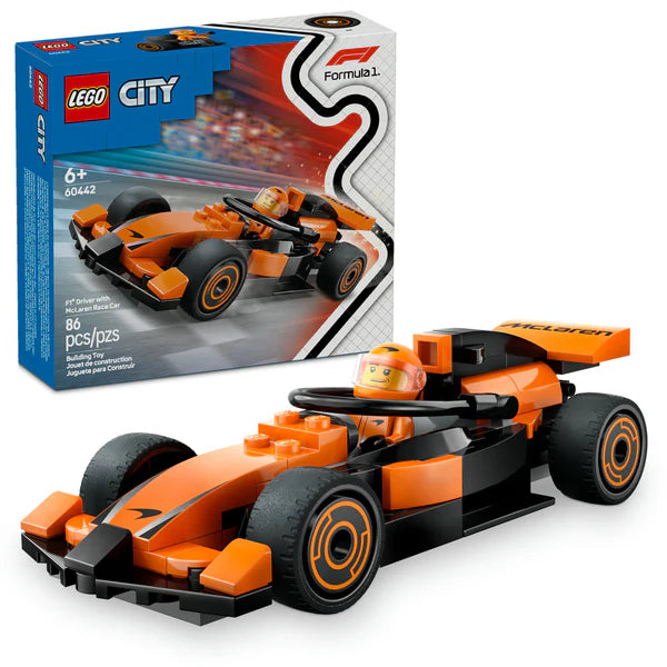 60442 F1 Driver with McLaren Race Car LEGO