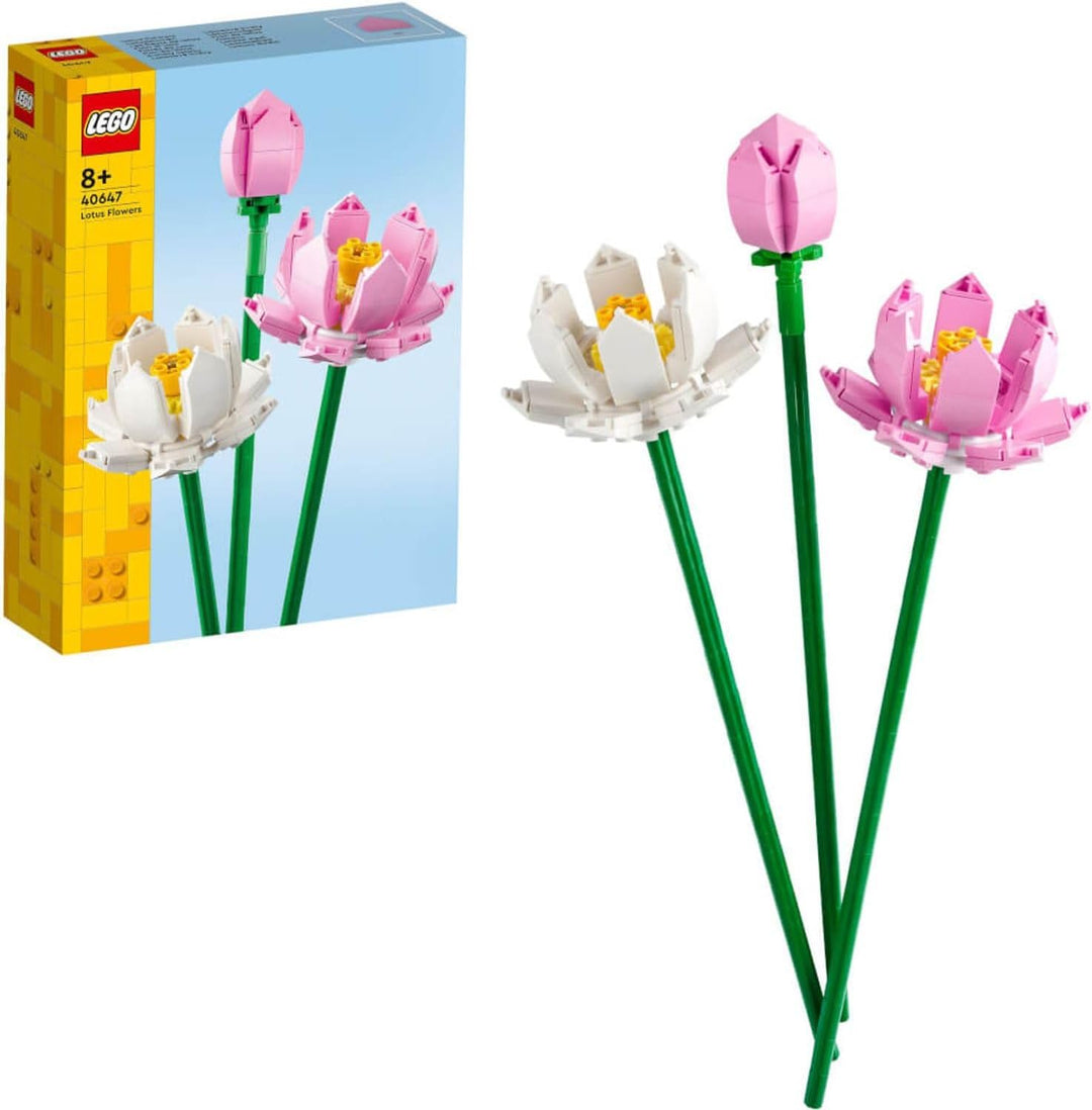 LEGO® Lotus Flowers 40647 Building Toy Set
