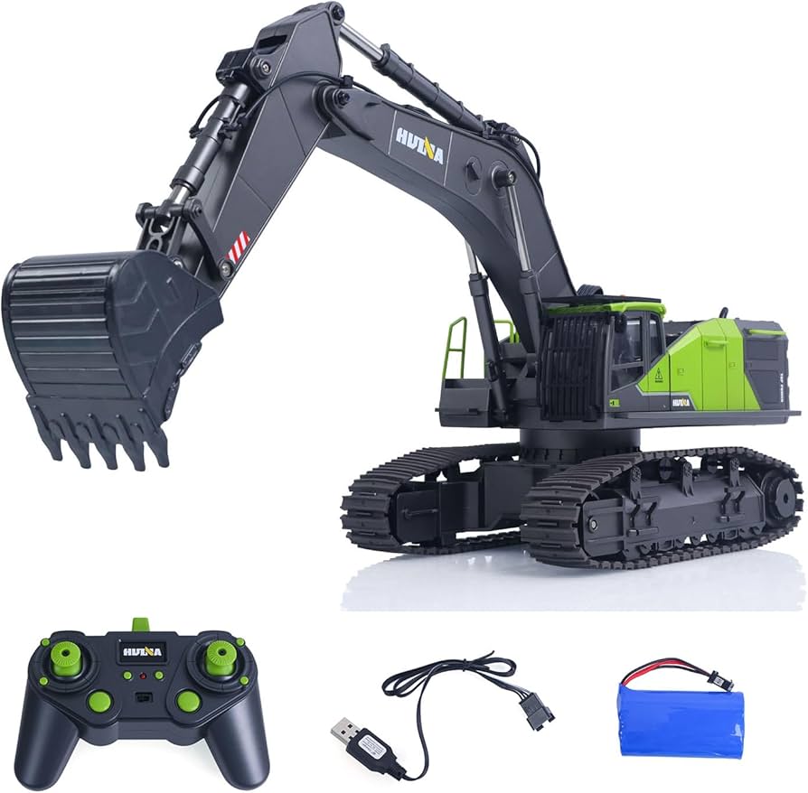 HUINA 1/14 22CH RC Excavator Gr
