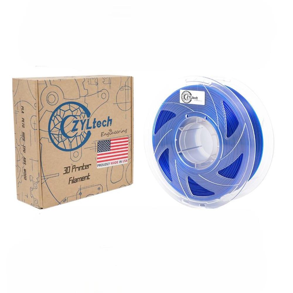 PETG 3D Printer Filament 1.75mm 1kg DEEP BLUE ZYLtech Engineering FMT-PETG-DBL