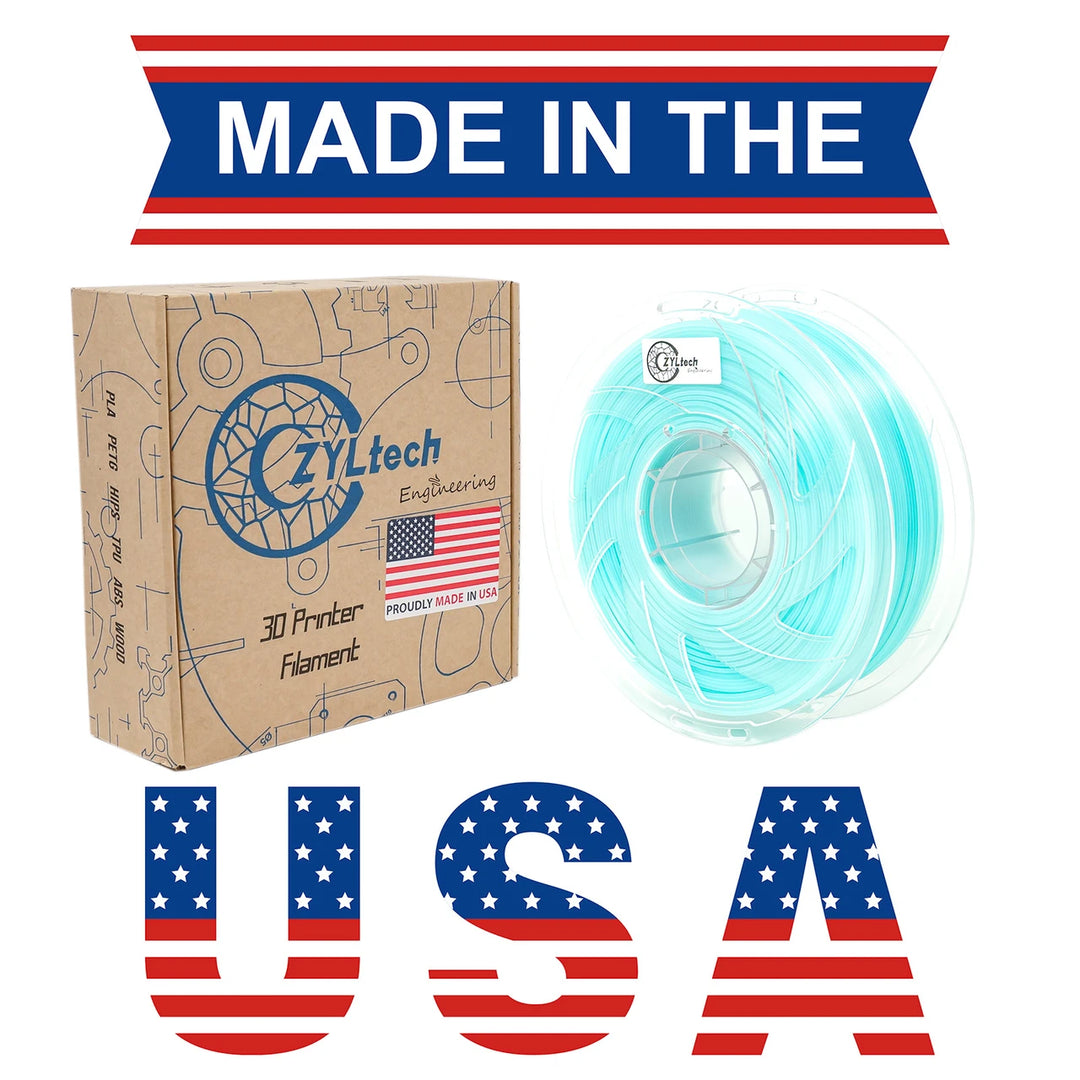 PLA Filament Sea Glass Teal ZYLtech Engineering FMT-PLA-SGT
