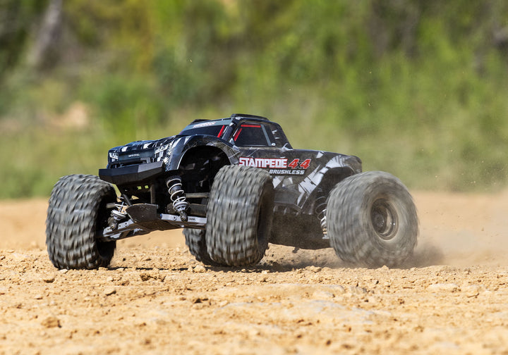 Stampede 4X4 Brushless with VX3 ESC and V3200 motor Traxxas 67454-4