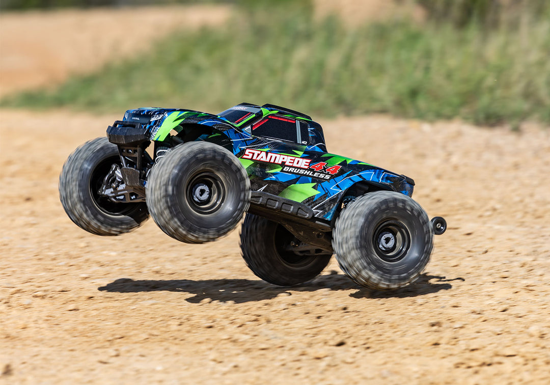 Stampede 4X4 Brushless with VX3 ESC and V3200 motor Traxxas 67454-4