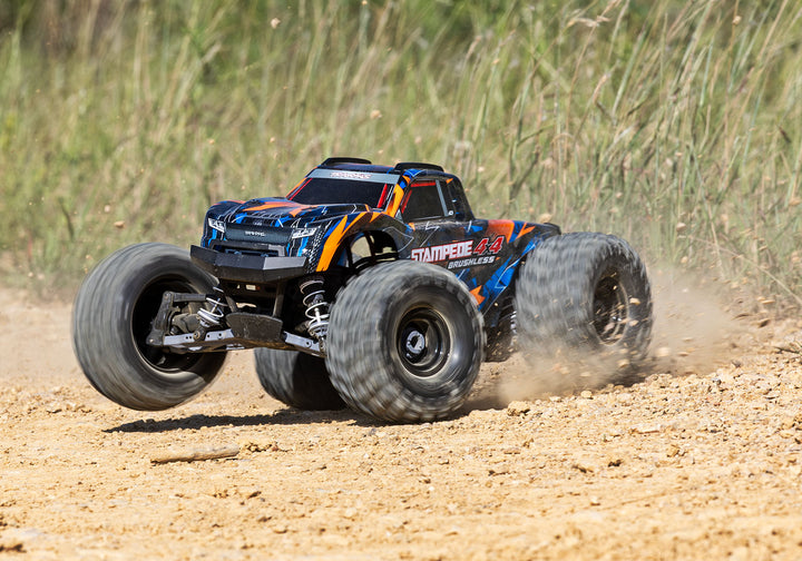 Stampede 4X4 Brushless with VX3 ESC and V3200 motor Traxxas 67454-4