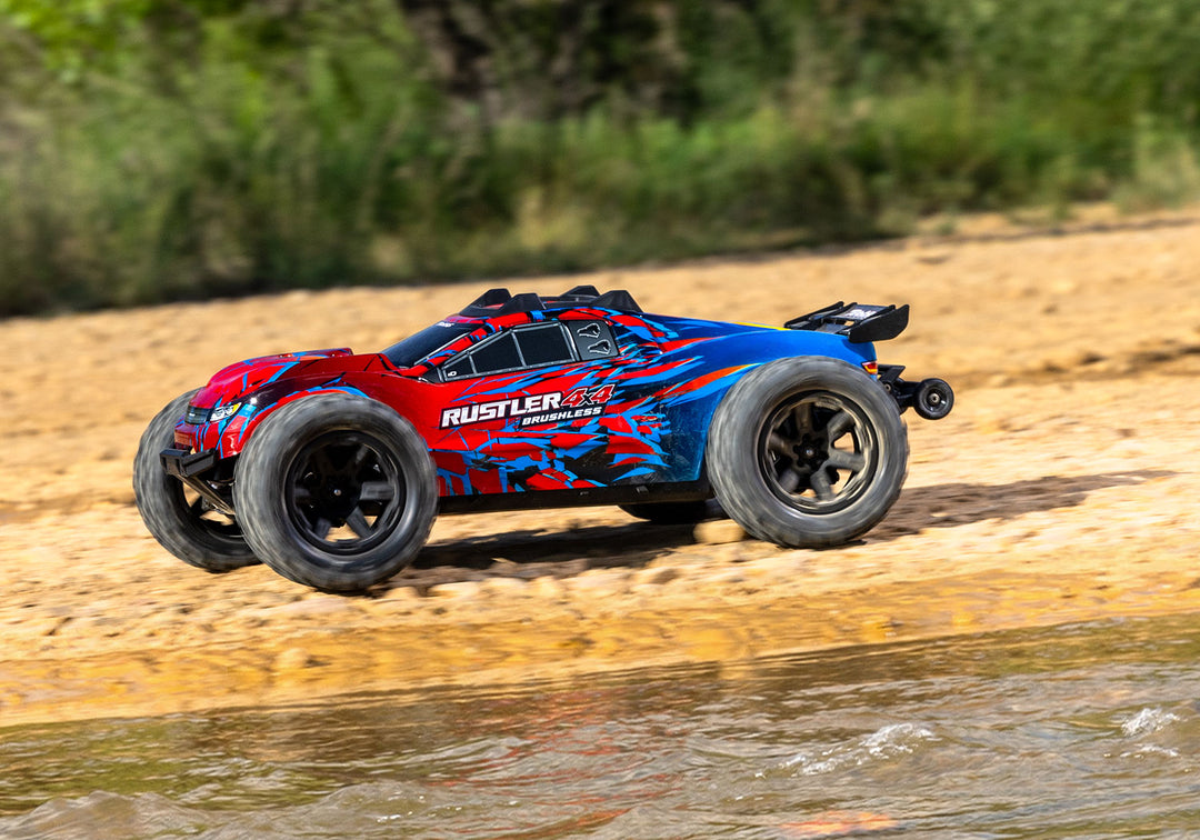 Rustler 4X4 VXL with VX3 ESC and V3200 motor Traxxas 67464-4