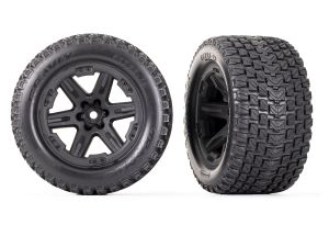 T&W RXT BLK 2.8/GRAVIX TIRE Traxxas 6764