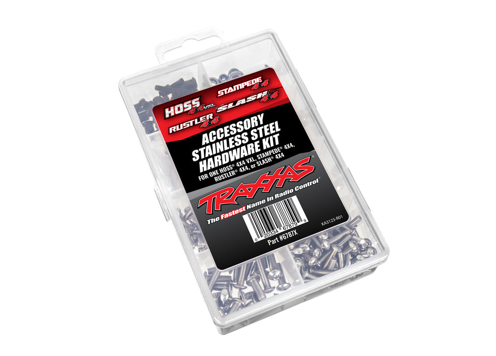 Traxxas Complete Stainless Steel Hardware Kits
