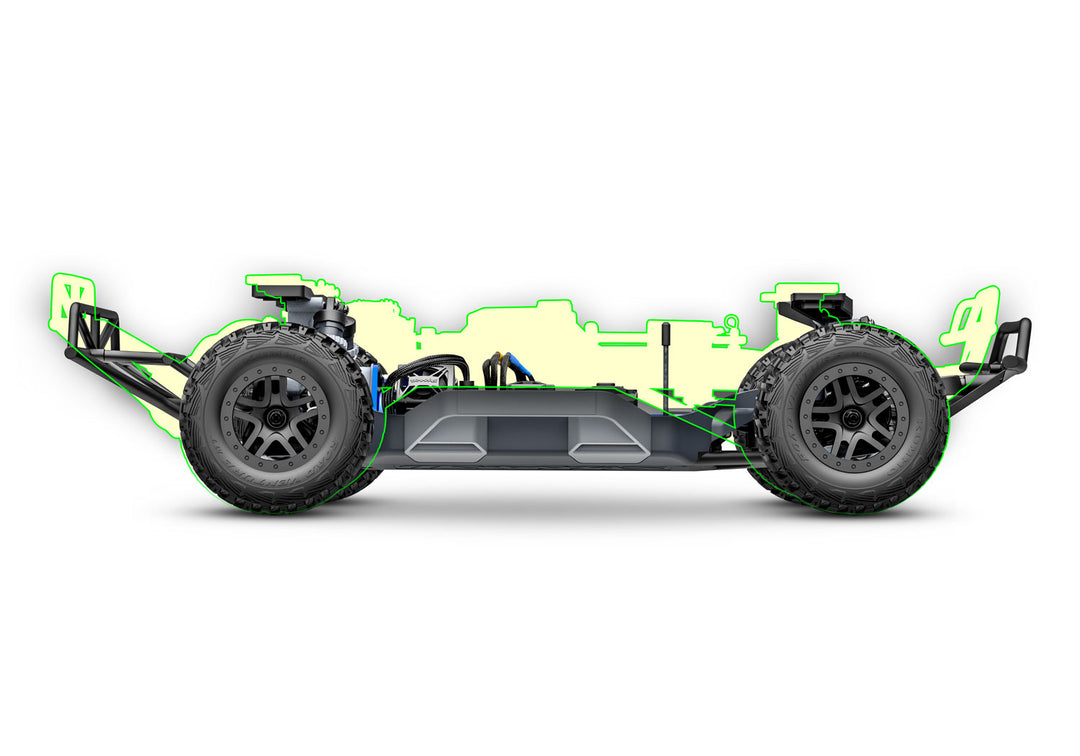Slash 4X4 short course truck with VX3 ESC and V3200 motor Traxxas 68454-4
