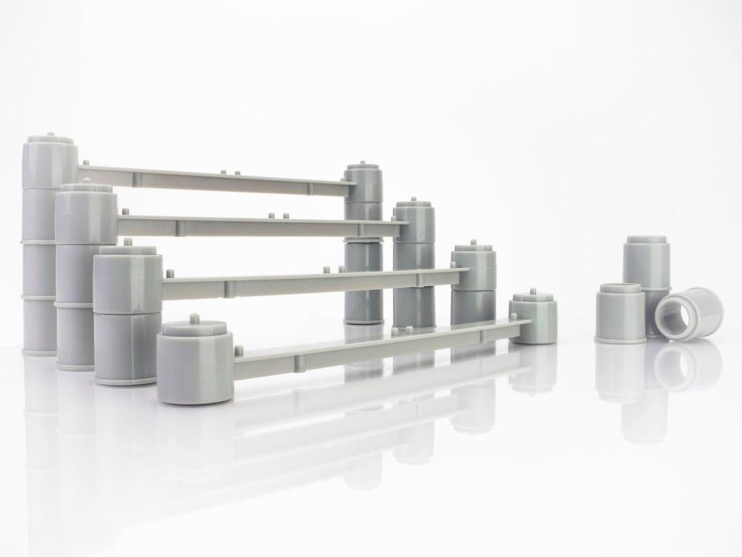 4 Lane Bridge Support, 4 pcs AFX #70618