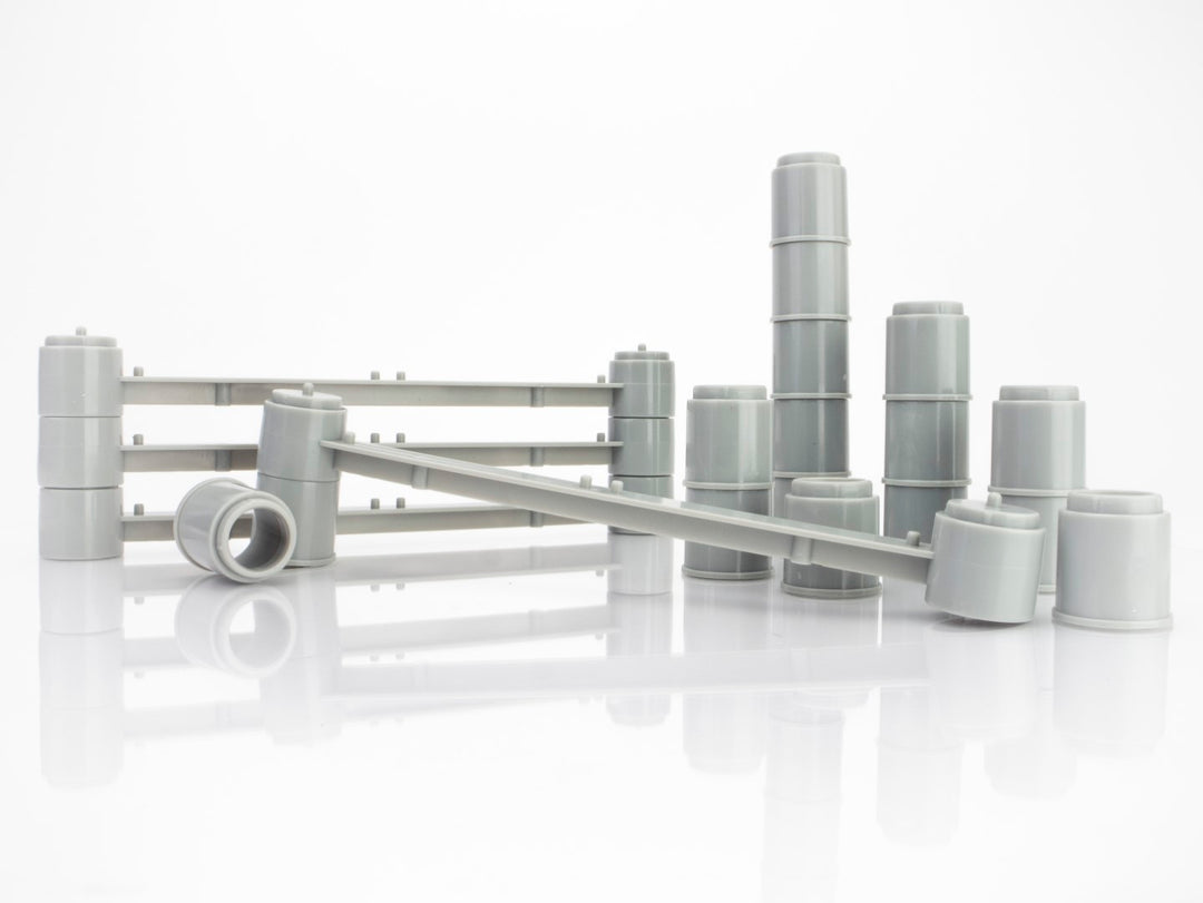 4 Lane Bridge Support, 4 pcs AFX #70618