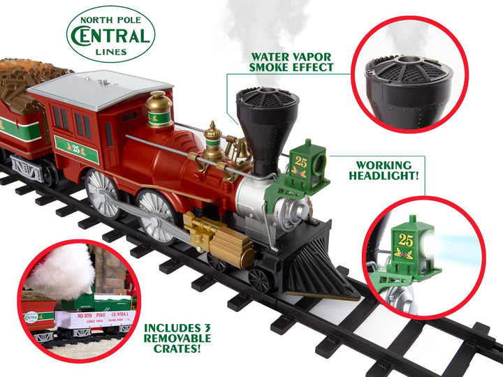 Lionel North Pole Central Ready-to-Play Train Set 712121
