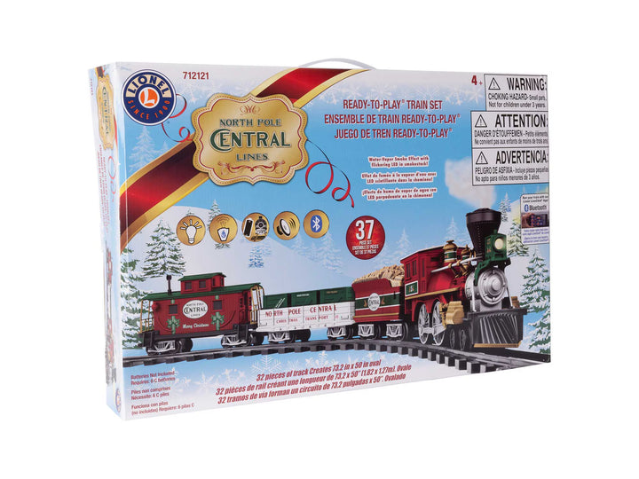 Lionel North Pole Central Ready-to-Play Train Set 712121