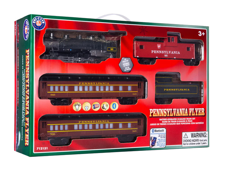Lionel Pennsylvania Flyer Battery Operated O-Gauge Train Set 712131