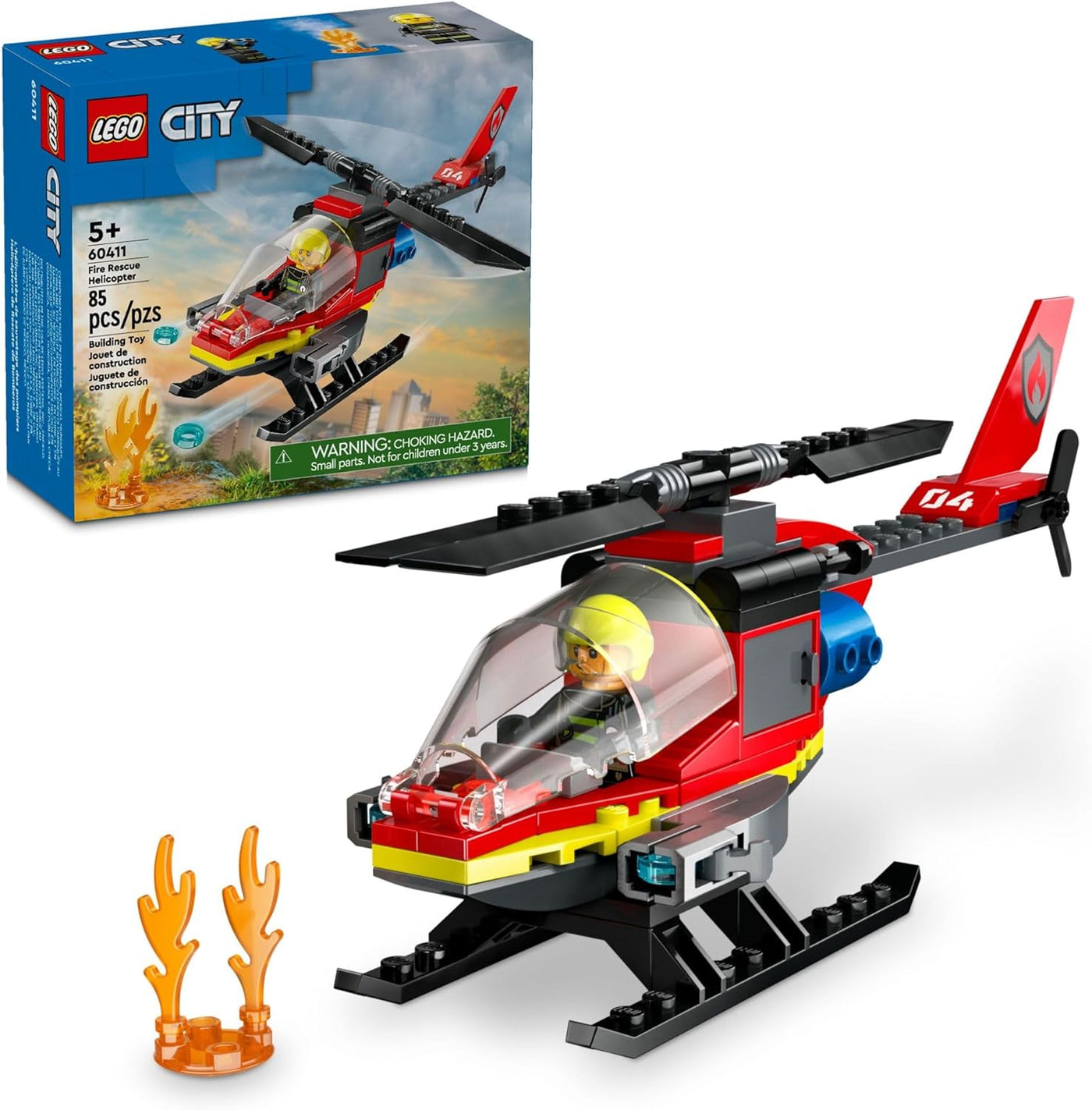 60411 Fire Rescue Helicopter