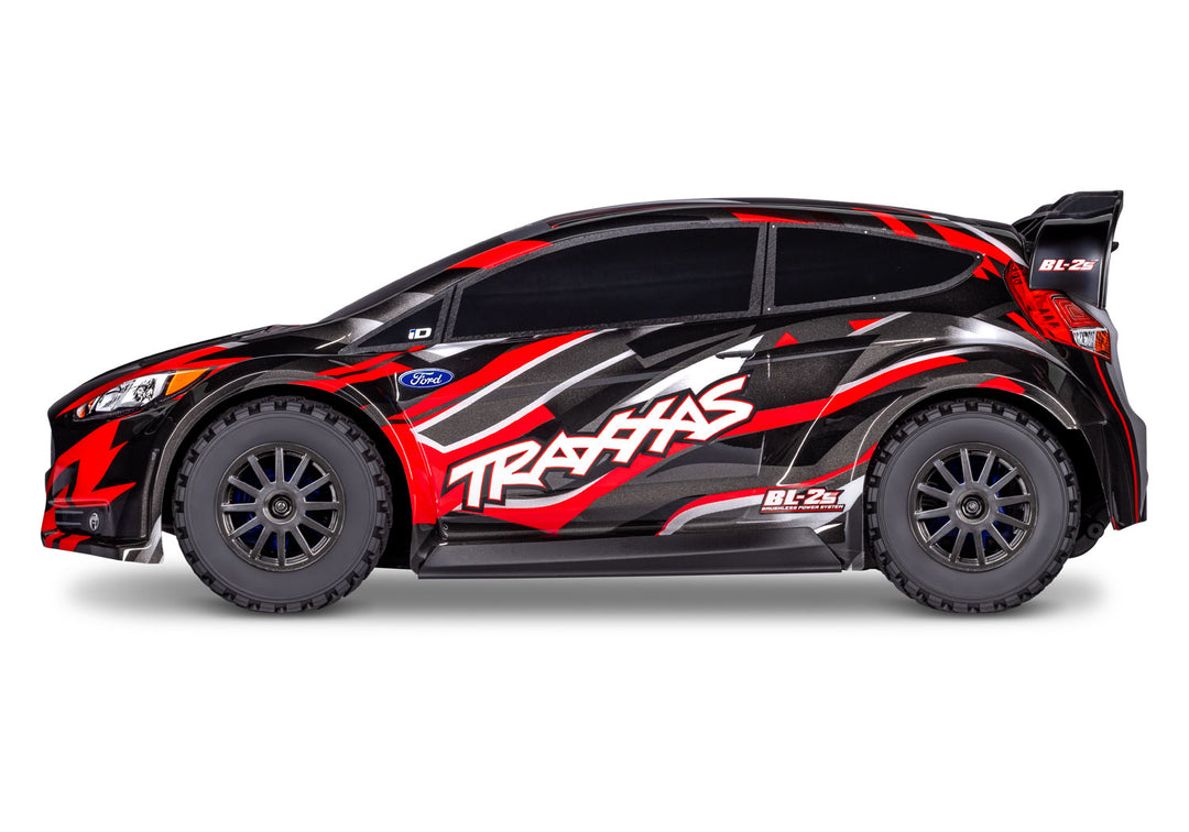 Fiesta ST Rally BL-2s Brushless: 1/10 Scale AWD Rally Car Traxxas #74154-4