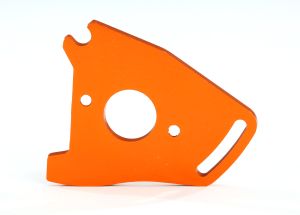 Orange Aluminum Motor Plate
