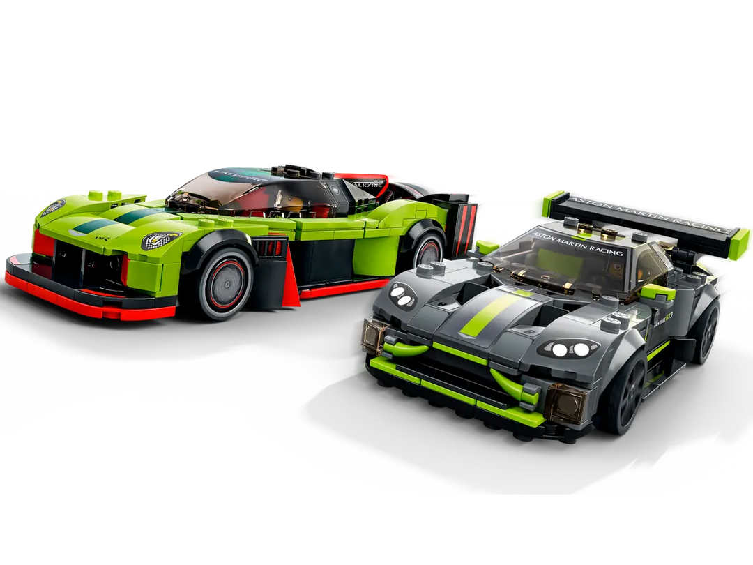 76910 Aston Martin Valkyrie AMR Pro and Aston Martin Vantage GT3 LEGO