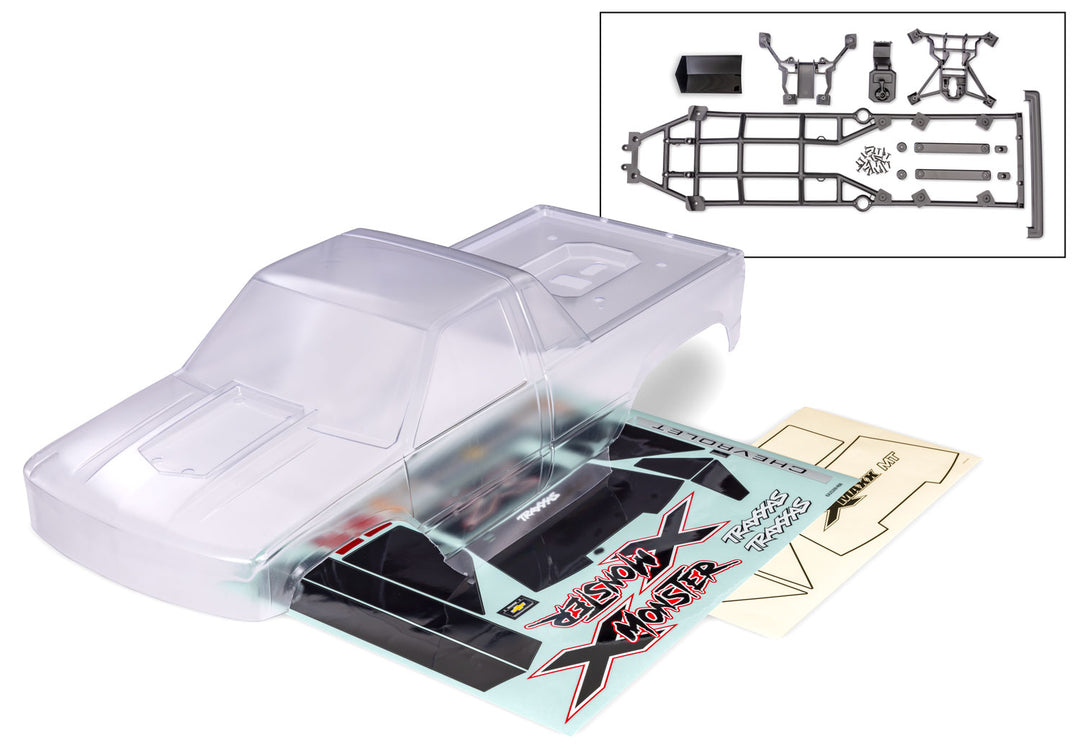Chevrolet® GMT400 C/K Clear HD (Body Only) Traxxas 7697R
