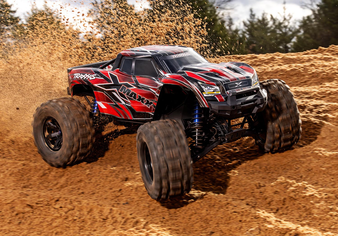 X-Maxx®: 8s Belted Brushless Electric Monster Truck Traxxas 77096-4