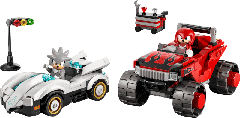 77118 Silver's Car vs. Knuckles' Monster Truck LEGO