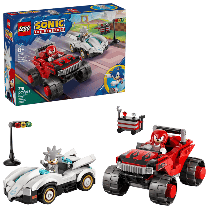 77118 Silver's Car vs. Knuckles' Monster Truck LEGO