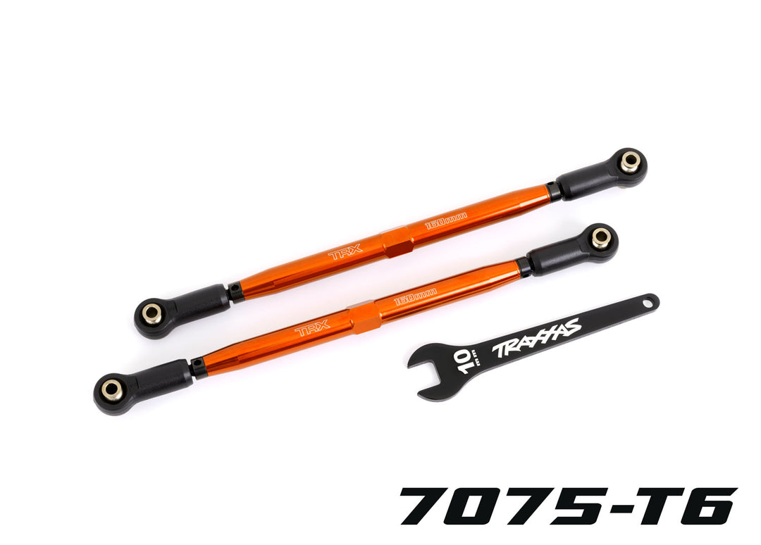TUBES Toe Links Now in Gray and Orange (XRT) Traxxas 7897