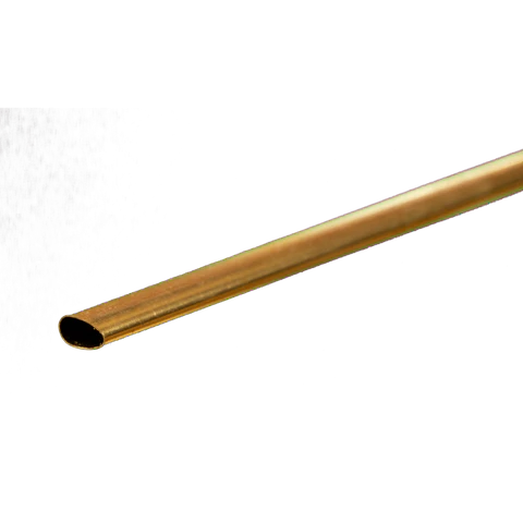 8122 SM Brass Streamline Tube